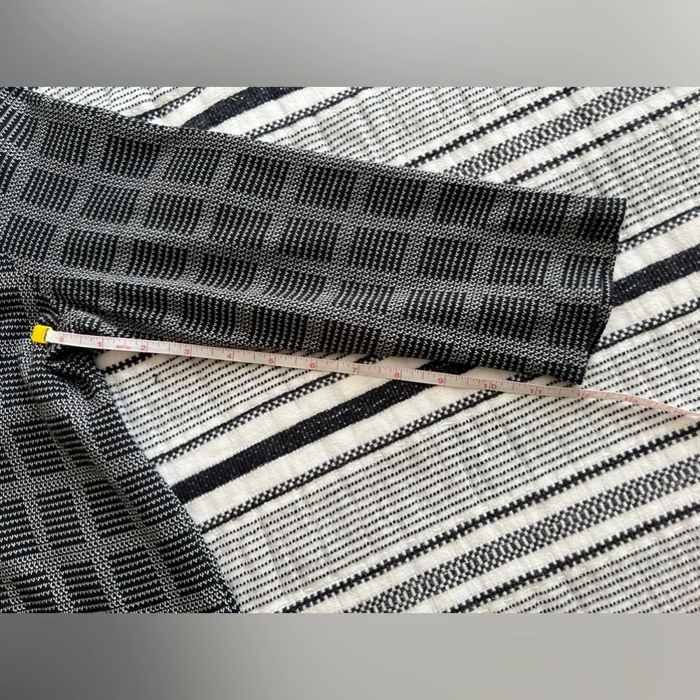 J.Jill Wearever Collection Windowpane Plaid Midi Dress - Picture 6 of 8